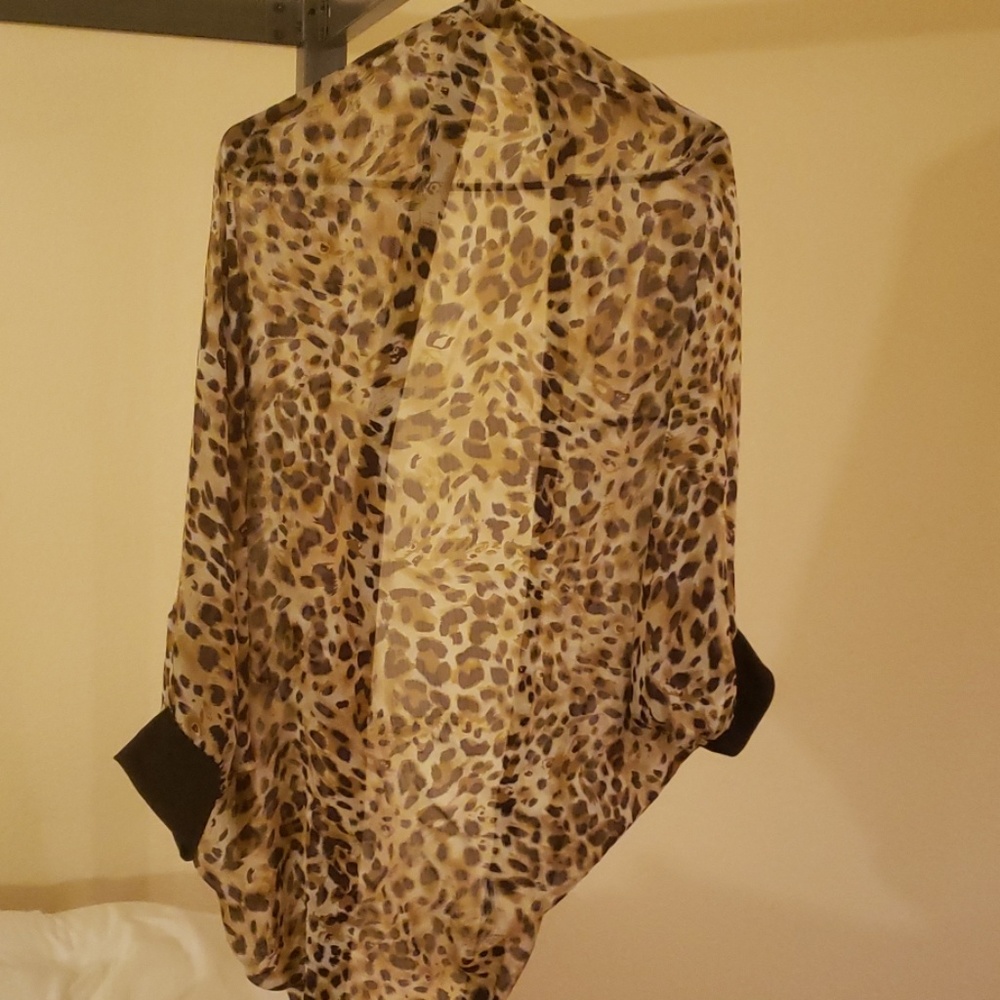 Leopard mesh cami - Picture 2 of 5